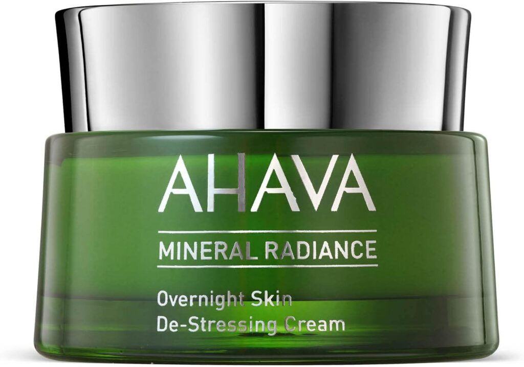 AHAVA Mineral Radiance Crema Notte Anti Stress - Nutriente e Idratante per una Pelle Radiosa - 50ml