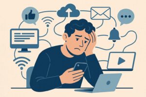 Tecnostress pregi e difetti di una vita iperconnessa